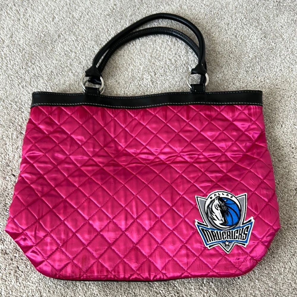 Dallas Mavericks Pink Bag
